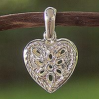 Sterling silver pendant,