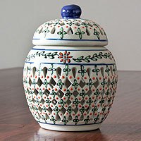 Ceramic jar,