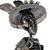 Auto part sculpture, 'Rustic Catrina II' - Auto part sculpture (image 2b) thumbail