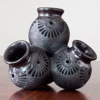 Ceramic sculpture Traditional Water Jars Mexico