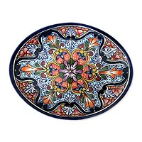 Ceramic serving plate A Taste of Mexico Mexico