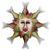 Steel wall art, 'Sun of Christ' - Handcrafted Steel Fisherman Wall Art (image 2a) thumbail