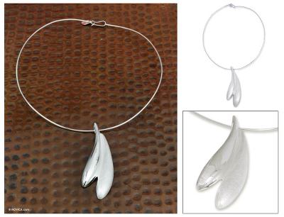 Sterling silver choker, Enigma