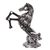 Auto parts sculpture, 'Moto-horse' - Hand Made Recycled Metal and Auto Part Horse Sculpture (image 2a) thumbail