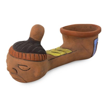 Handmade Archaeological Ceramic Whistle Replica