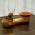 Ceramic whistle replica, 'Crying Aztec Child' - Handmade Archaeological Ceramic Whistle Replica (image 2b) thumbail