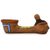 Ceramic whistle replica, 'Crying Aztec Child' - Handmade Archaeological Ceramic Whistle Replica (image 2c) thumbail