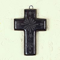 Ceramic cross,