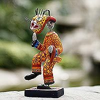 Ceramic statuette,