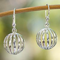 Featured review for Sterling silver dangle earrings, Taxco Trends