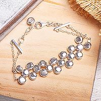 Sterling silver wristband bracelet,