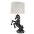 Auto parts table lamp, 'Wild Stallion' - Recycled Auto Parts Horse Table Lamp (image 2a) thumbail