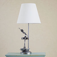 Recycled metal lamp Dainty Ballerina Mexico