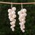 Cultured pearl cluster earrings, 'Glorious Racemes' - Cultured pearl cluster earrings thumbail