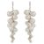 Cultured pearl cluster earrings, 'Glorious Racemes' - Cultured pearl cluster earrings (image 2a) thumbail
