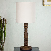 Mahogany table lamp Nature s Dream Mexico