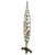 Steel sculpture, 'Golden Leaf' - Handmade Steel Silhouette Golden Leaf Sculpture (image 2b) thumbail