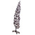 Steel sculpture, 'Leaf Silhouette' - Steel Silhouette Leaf Sculpture Art (image 2b) thumbail