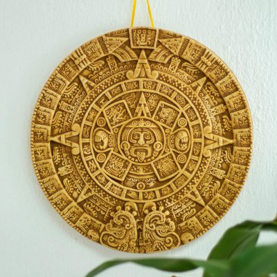 Ceramic plaque, Aztec Universe