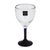 Blown glass goblets, 'Ocean Mirage' (set of 4) - Hand Made Goblets Blown Glass Art (set of 4) (image 2d) thumbail