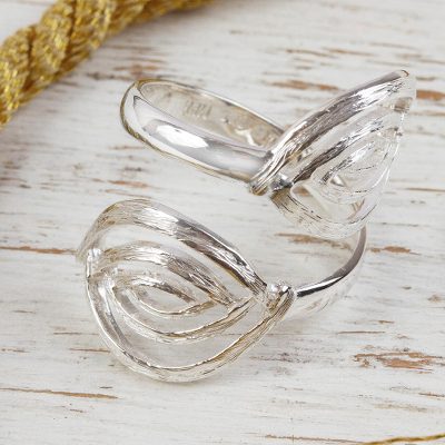 Sterling silver cocktail ring, Ancient Eyes