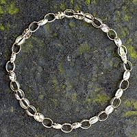 Sterling silver chain necklace,