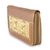 Palm and leather accent wallet, 'Mixteco Honey' - Palm Leaf Women's Wallet Leather Accent (image 2b) thumbail