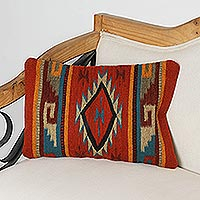 Wool cushion cover Monte Alban Mexico