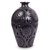 Decorative ceramic vase, 'Oaxaca Sunflower' - Incised Floral Vase from Mexico (image 2a) thumbail