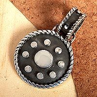 Sterling silver pendant,