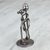 Recycled metal sculpture, 'Rustic Sweethearts' - Handcrafted Recycled Metal Sculpture from Mexico thumbail