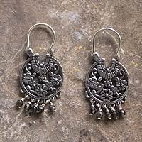 Onyx dangle earrings,