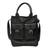 Leather travel bag, 'Globetrotter' - Roomy Black Leather Handcrafted Travel Tote with 6 Pockets (image 2b) thumbail
