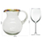 Blown glass pitcher, 'Confetti Path' - Colorful Handcrafted Mexican Blown Glass Pitcher (84 oz) (image 2j) thumbail
