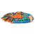 Ceramic wall adornment, 'Happy Eclipse' - Sun and Moon Hand Crafted Multicolor Ceramic Wall Adornment (image 2b) thumbail