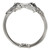 Sterling silver bangle bracelet, 'Equine Pride' - Fair Trade Sterling Silver Cuff Bracelet Crafted by Hand (image 2a) thumbail