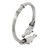 Sterling silver bangle bracelet, 'Equine Pride' - Fair Trade Sterling Silver Cuff Bracelet Crafted by Hand (image 2c) thumbail