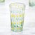 Blown glass tumbler glasses, 'Fresh' (set of 6) - Green and Yellow Handcrafted Blown Glass Tumblers (Set of 6) thumbail