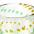 Blown glass tumbler glasses, 'Fresh' (set of 6) - Green and Yellow Handcrafted Blown Glass Tumblers (Set of 6) (image 2d) thumbail