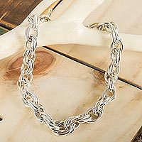 Sterling silver chain necklace,