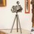 Upcycled metal sculpture, 'Rustic Camera' (large) - Mexico Eco Friendly Upcycled Metal Camera Sculpture thumbail