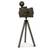 Upcycled metal sculpture, 'Rustic Camera' (large) - Mexico Eco Friendly Upcycled Metal Camera Sculpture (image 2d) thumbail