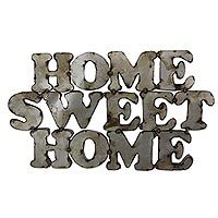 Steel sign,