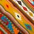 Zapotec wool rug, 'Festive Guelaguetza' (2.5x5) - Handwoven Authentic Zapotec Rug in Bright Colors (2.5 x 5) (image 2b) thumbail