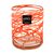 Blown glass rock glasses, 'Tangerine Swirl' (set of 6) - Six Orange Swirl Hand Blown Glass 10 oz Rock Glasses Set (image 2d) thumbail