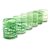 Blown glass rock glasses, 'Emerald Swirl' (set of 6) - Six Green Swirl Blown Glass 10 oz Rock Glasses Set (image 2b) thumbail