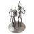 Auto part sculpture, 'Eco Archers' - Upcycled Metal and Auto Part Archery Sculpture (image 2c) thumbail