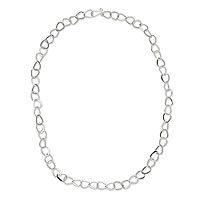 Sterling silver chain necklace,