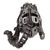 Auto part sculpture, 'Fierce Panther' - Eco Friendly Mexican Recycled Auto Part Panther Sculpture (image 2d) thumbail
