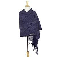 Cotton rebozo shawl,